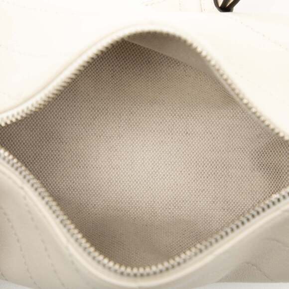 GUCCI White Leather Shoulder Bag - Picture 4 of 7